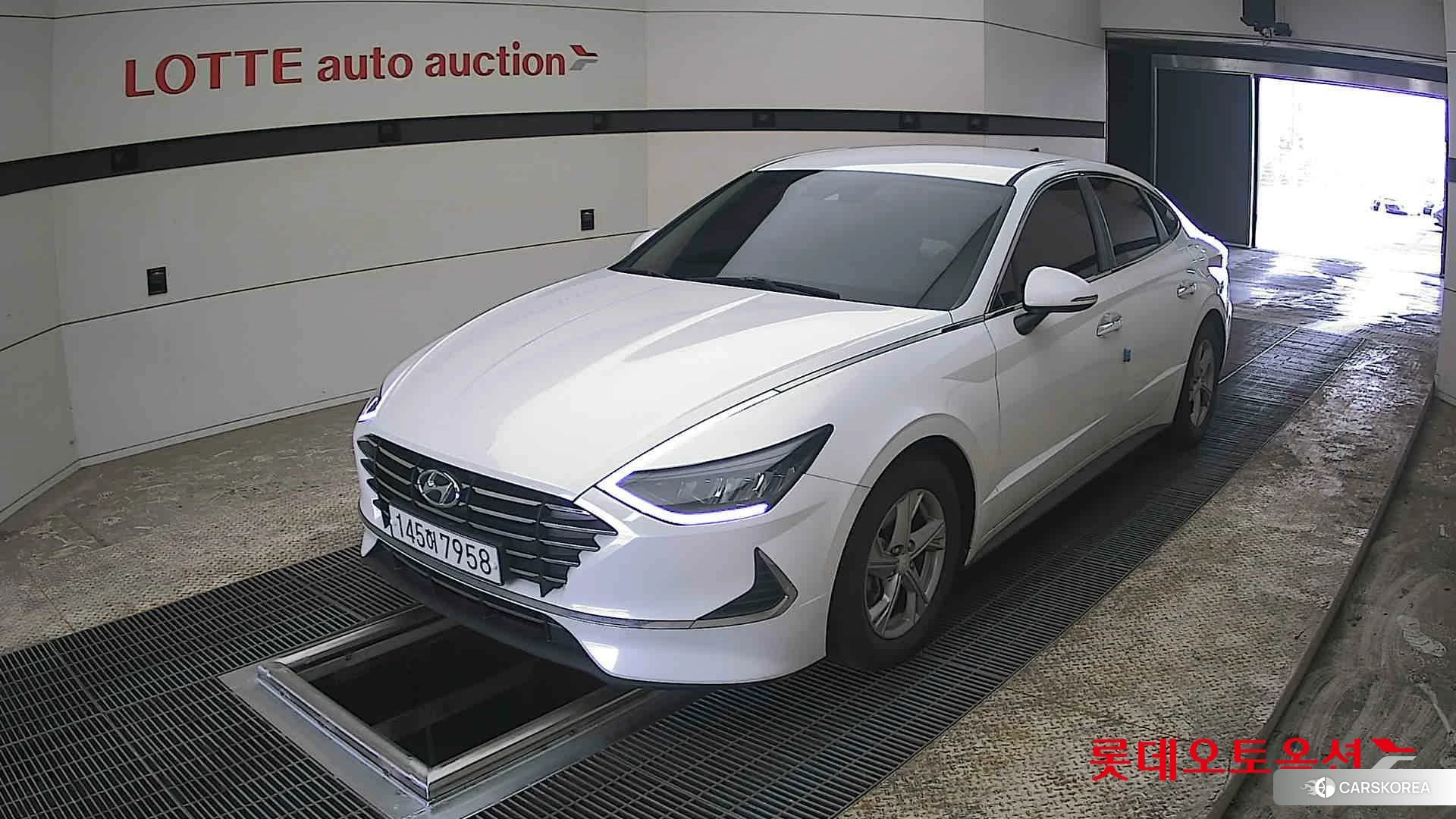 Hyundai Sonata 2020 White cream (optional) из Кореи, фото 5