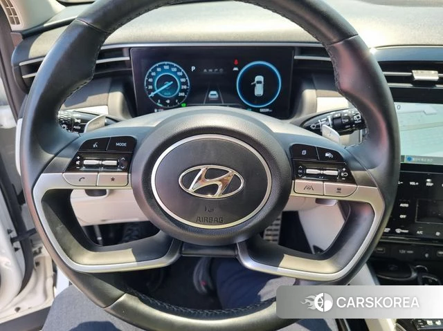 Hyundai Tucson Hybrid (NX4) 2022 Белый из Кореи, фото 5