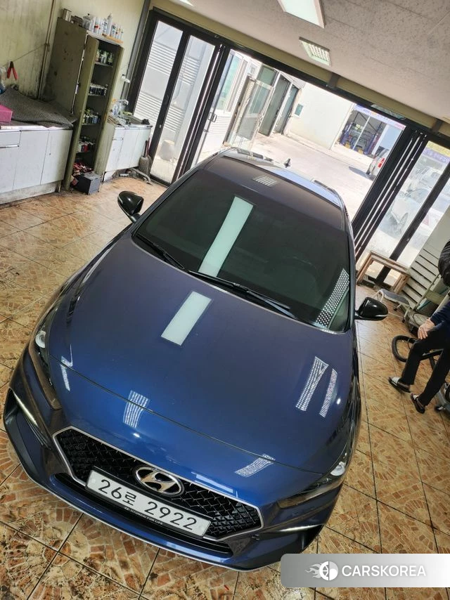 Hyundai i30 (PD) 2018 Синий из Кореи, фото 5