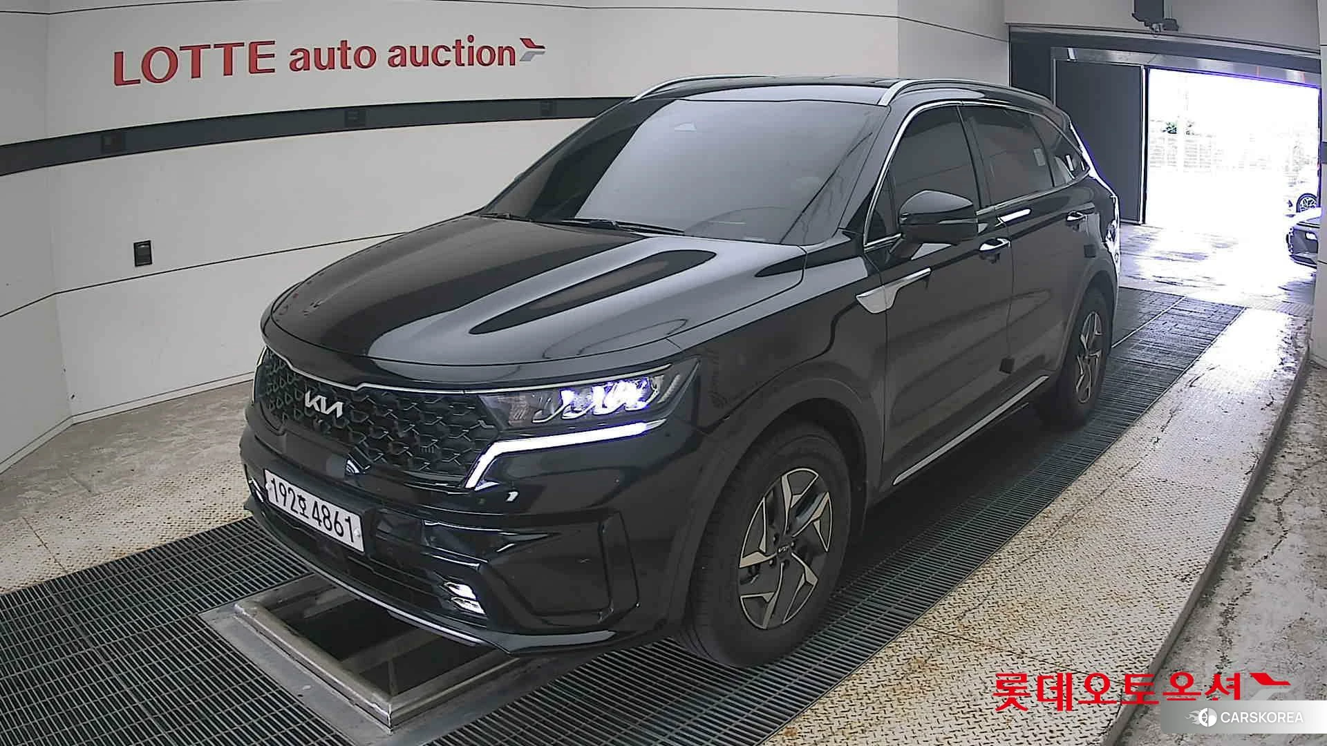 Kia Sorento Hybrid 2022 Aurora Black Pearl из Кореи, фото 5