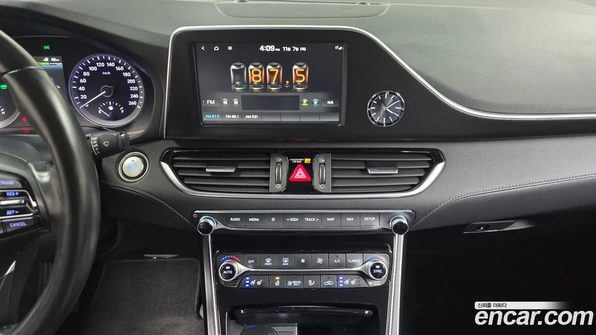 Hyundai Grandeur IG Hybrid 2019 Серый из Кореи, фото 5