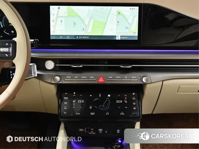 Hyundai Grandeur Hybrid (GN7) 2023 Белый из Кореи, фото 5