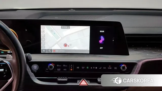 Kia K8 Hybrid 2022 Черный из Кореи, фото 5