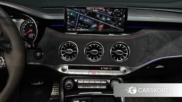 Kia Stinger Meister 2022 Темно-зеленый из Кореи, фото 5