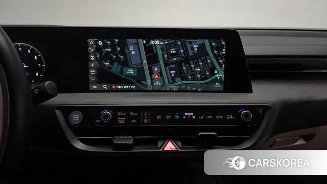 Kia K8 Hybrid 2021 Черный из Кореи, фото 5