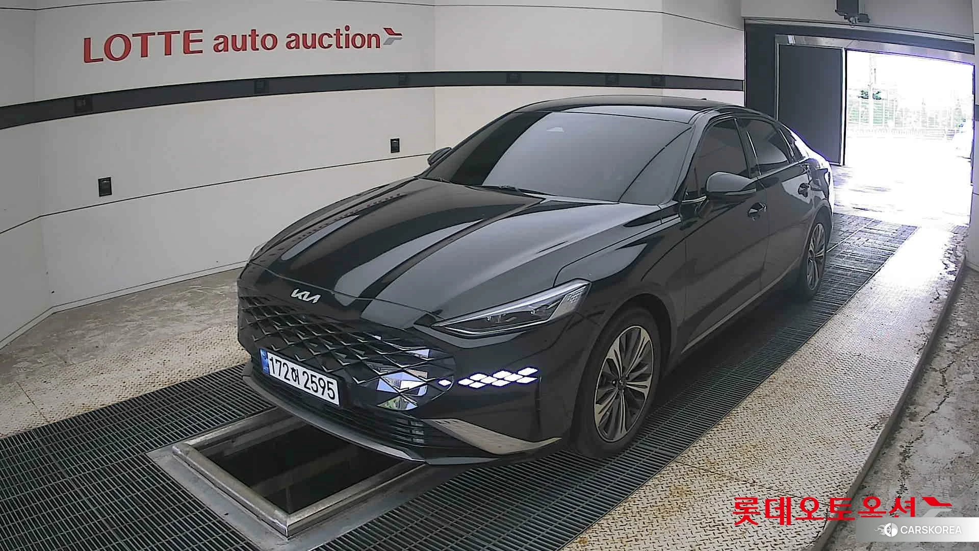 Kia K8 2023 Aurora Black Pearl из Кореи, фото 5