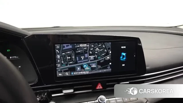 Hyundai Avante (CN7) 2022 Черный из Кореи, фото 5