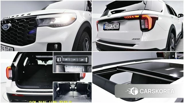 Ford Explorer 6th Generation 2025 Белый из Кореи, фото 5