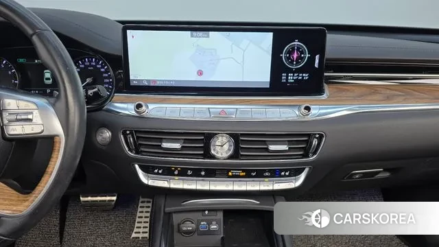 Kia The New K9 2nd generation 2022 Темно-зеленый из Кореи, фото 5