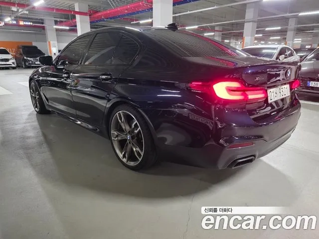BMW 5 Series (G30) 2018 Черный из Кореи, фото 5