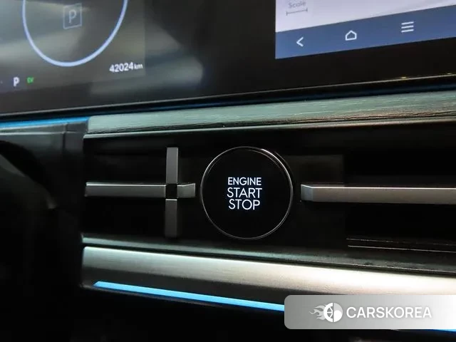 Hyundai Santa Fe (MX5) 2024 Небесно-голубой из Кореи, фото 5