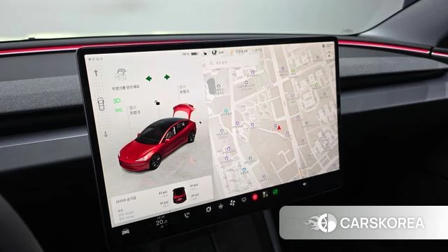 Tesla Model 3 2024 Красный из Кореи, фото 5