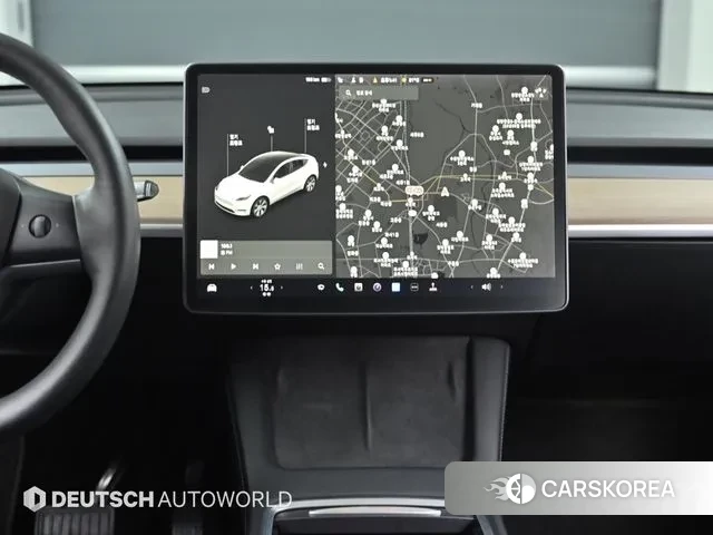 Tesla Model Y 2021 Белый из Кореи, фото 5