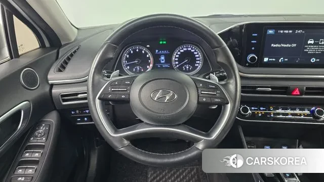 Hyundai Sonata (DN8) 2020 Белый из Кореи, фото 5