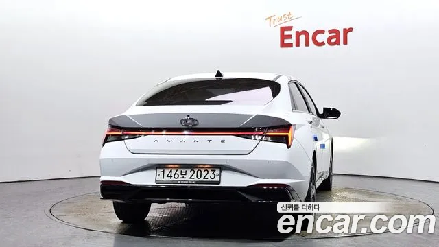 Hyundai Avante (CN7) 2020 Белый из Кореи, фото 5