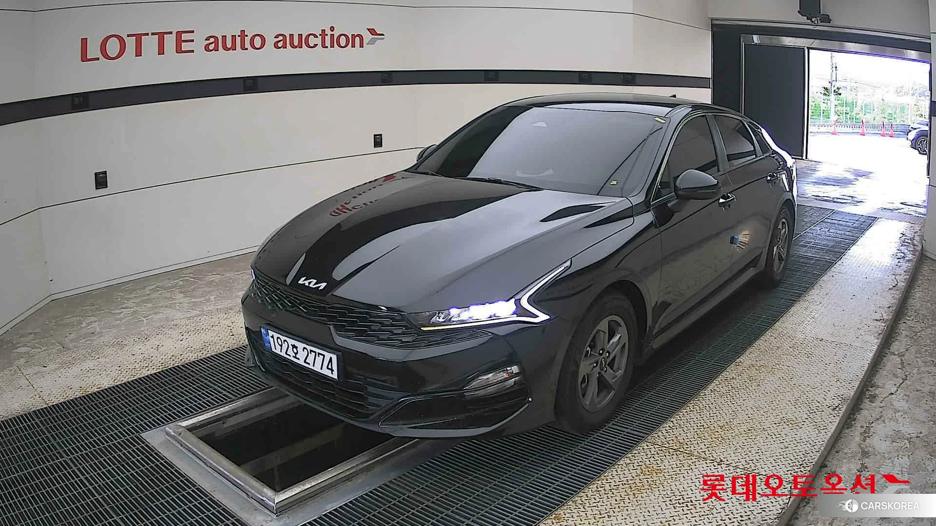 Kia K5 2022 Aurora Black Pearl из Кореи, фото 5