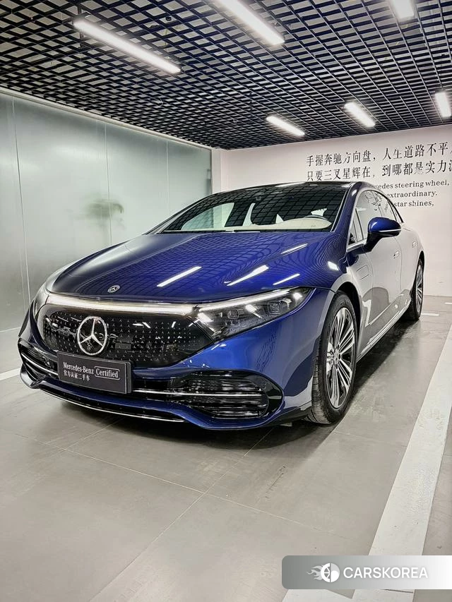 Mercedes-Benz EQS 2024 Синий из Китая, фото 5