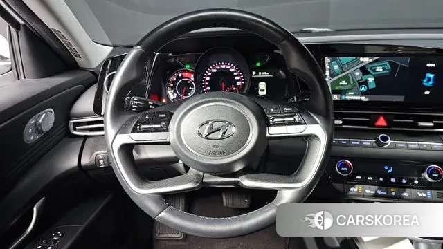 Hyundai Avante (CN7) 2022 Белый из Кореи, фото 5
