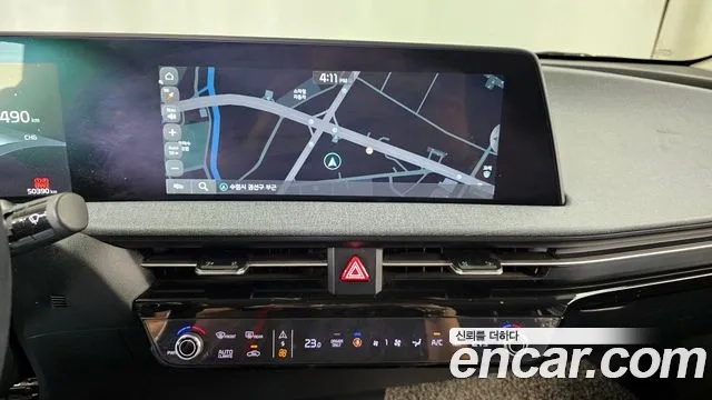 Kia EV6 2021 Синий из Кореи, фото 5