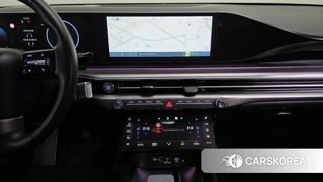 Hyundai Grandeur Hybrid (GN7) 2023 Черный из Кореи, фото 5