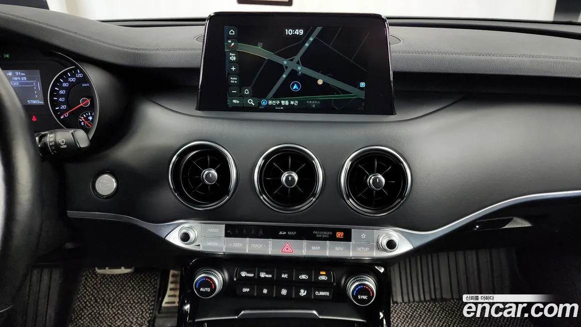 Kia Stinger 2019 Черный из Кореи, фото 5