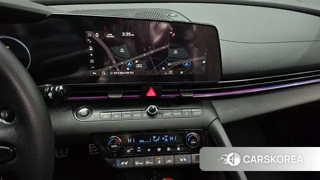 Hyundai Avante (CN7) 2022 Небесно-голубой из Кореи, фото 5