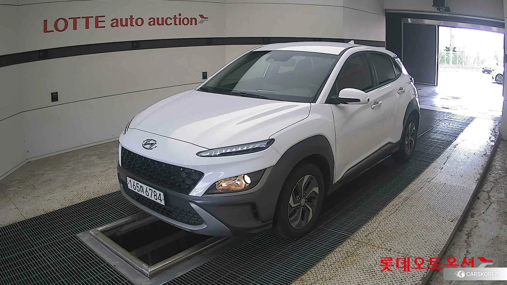 Hyundai Kona Hybrid 2022 Atlas White из Кореи, фото 5