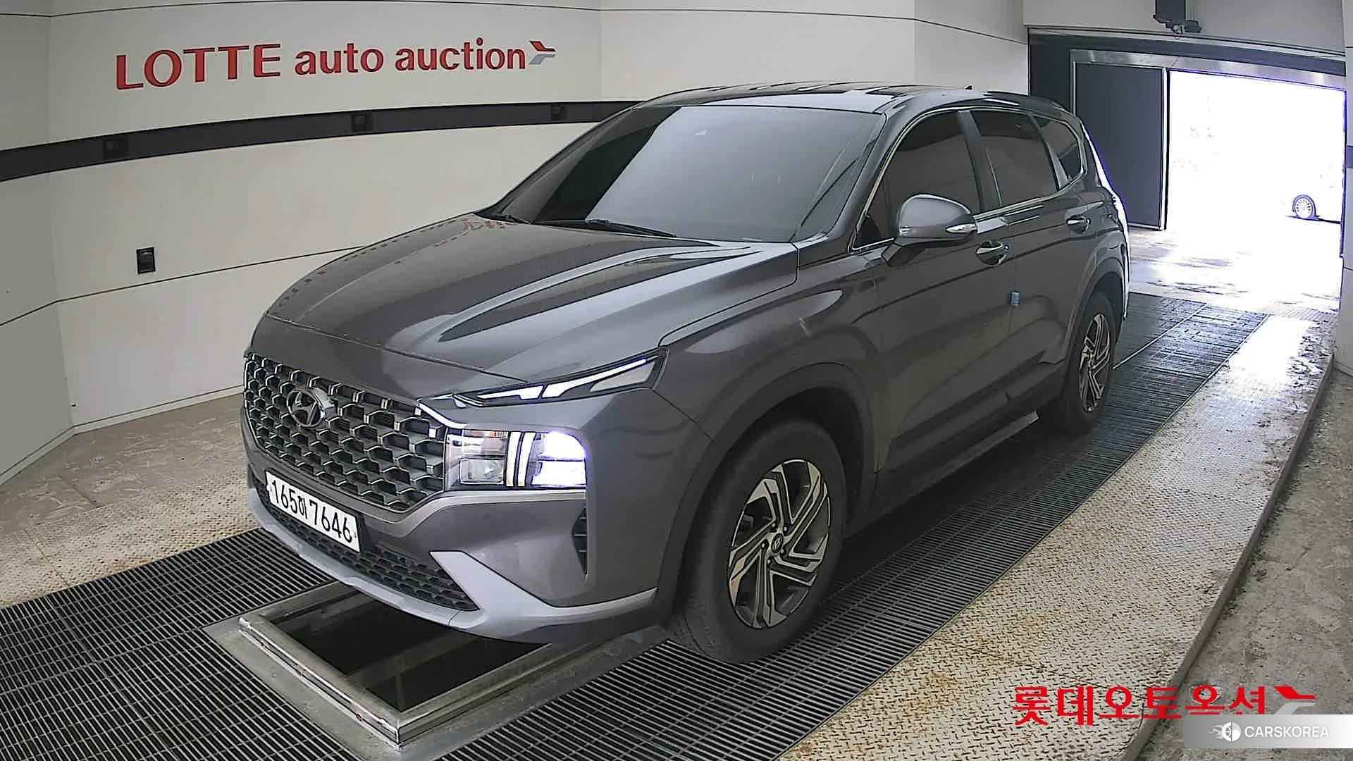 Hyundai Santa Fe 2022 Magnetic Grey Metallic из Кореи, фото 5