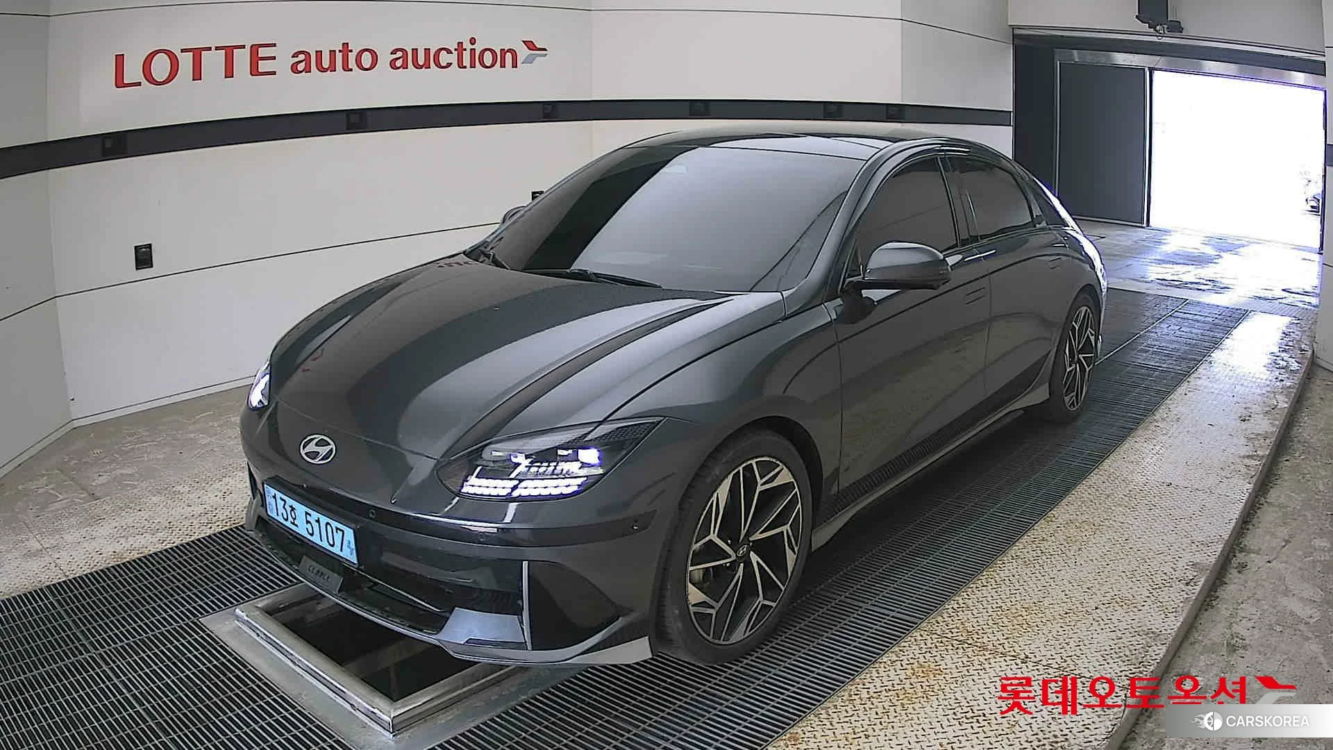 Hyundai IONIQ 6 2023 Nocturne Grey Metallic из Кореи, фото 5
