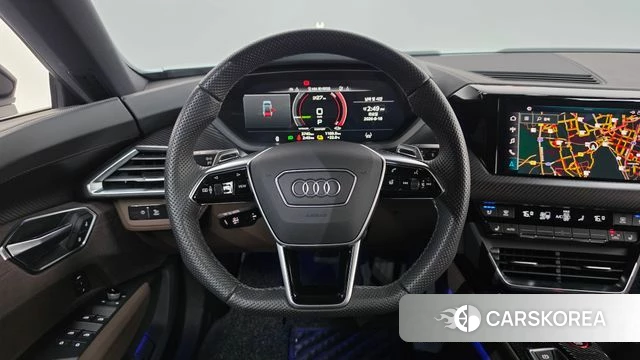 Audi e-Tron GT 2023 Белый из Кореи, фото 5