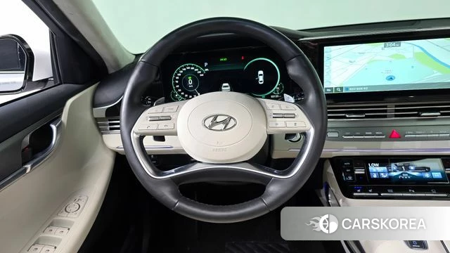 Hyundai The New Grandeur IG Hybrid 2022 Белый из Кореи, фото 5