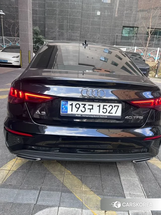 Audi A3 (8Y) 2023 Черный из Кореи, фото 5