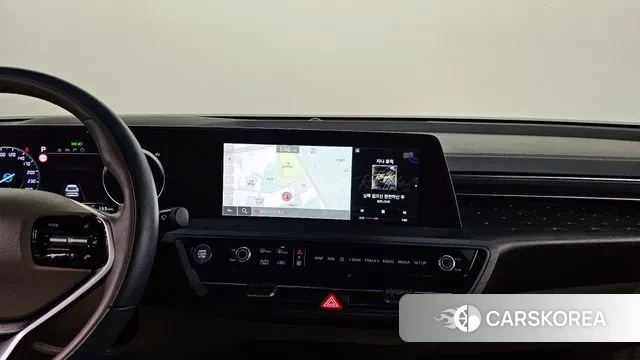 Kia K8 Hybrid 2023 Белый из Кореи, фото 5