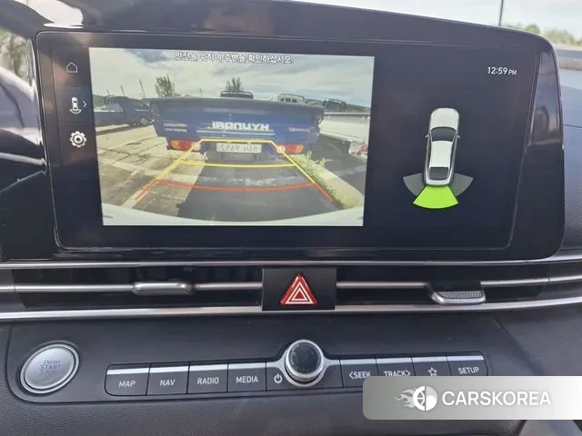 Hyundai Avante Hybrid (CN7) 2022 Белый из Кореи, фото 5