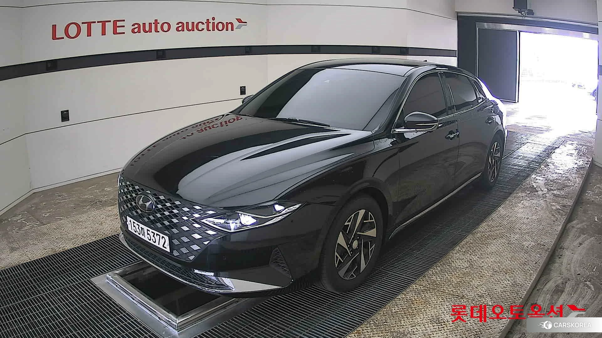 Hyundai Grandeur Hybrid 2021 Midnight Black из Кореи, фото 5