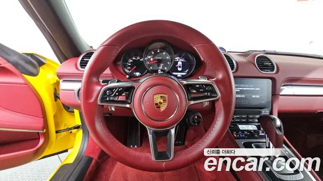 Porsche 718 Boxster 2022 Желтый из Кореи, фото 5