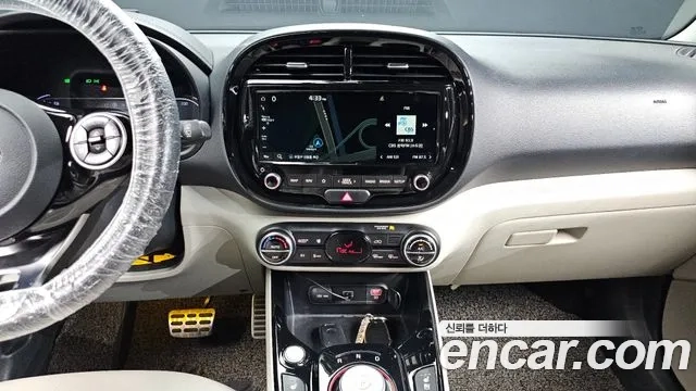 Kia Soul Booster EV 2020 Серый из Кореи, фото 5
