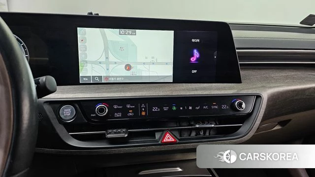 Kia K8 Hybrid 2022 Черный из Кореи, фото 5