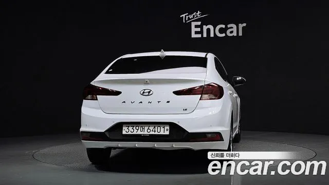 Hyundai The New Avante AD 2019 Белый из Кореи, фото 5