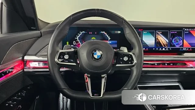 BMW 7 Series (G70) 2023 Черный из Кореи, фото 5