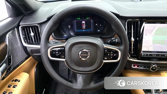Volvo S90 2023 Небесно-голубой из Кореи, фото 5