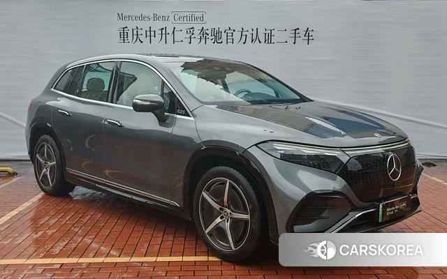 Mercedes-Benz EQS SUV 2023 Серебристо-серый из Китая, фото 5