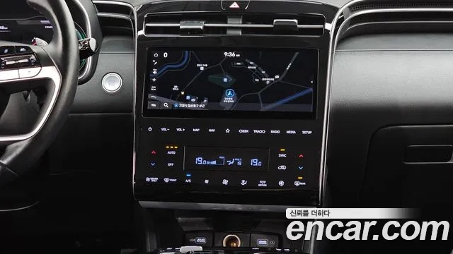 Hyundai Tucson Hybrid (NX4) 2021 Белый из Кореи, фото 5