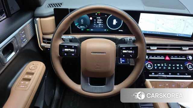 Hyundai Santa Fe (MX5) 2025 Черный из Кореи, фото 5
