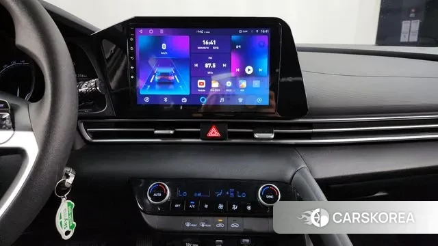 Hyundai Avante Hybrid (CN7) 2021 Белый из Кореи, фото 5