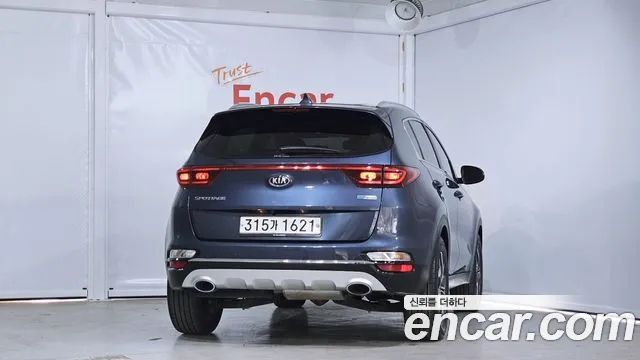 Kia Sportage The Bold 2020 Синий из Кореи, фото 5