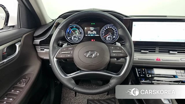 Hyundai The New Grandeur IG Hybrid 2020 Белый из Кореи, фото 5