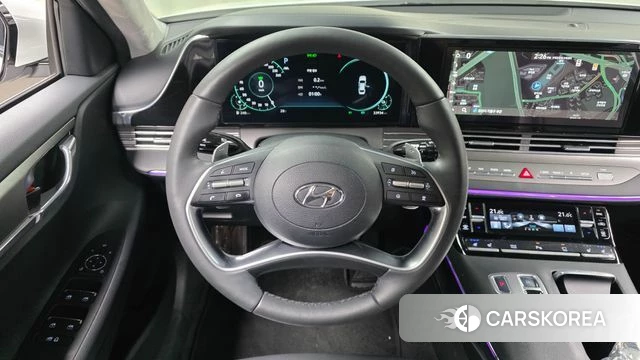 Hyundai The New Grandeur IG Hybrid 2022 Белый из Кореи, фото 5