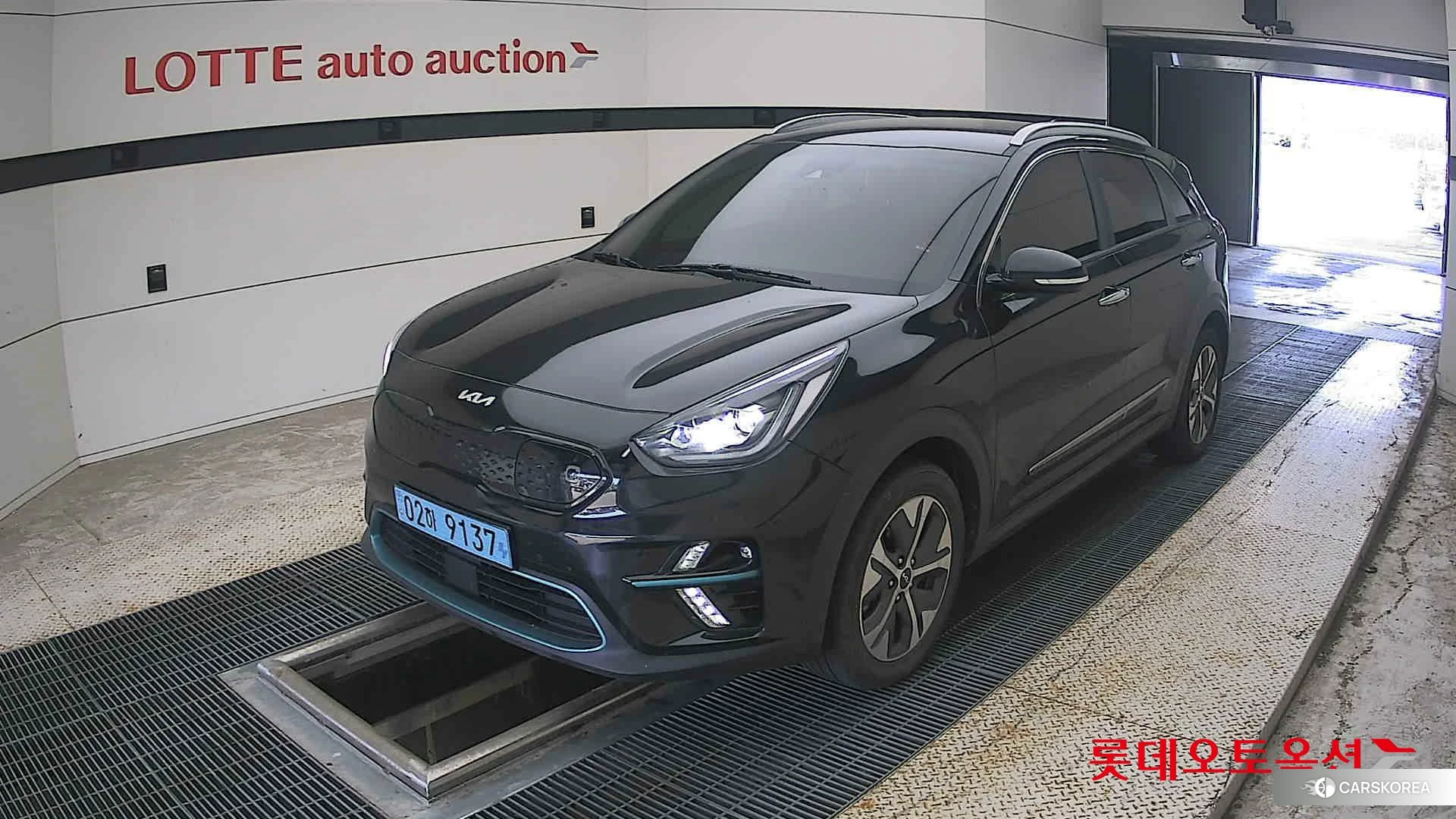 Kia Niro EV 2022 Aurora Black Pearl из Кореи, фото 5