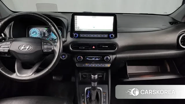 Hyundai The New Kona Hybrid 2021 Черный двухцветный из Кореи, фото 5